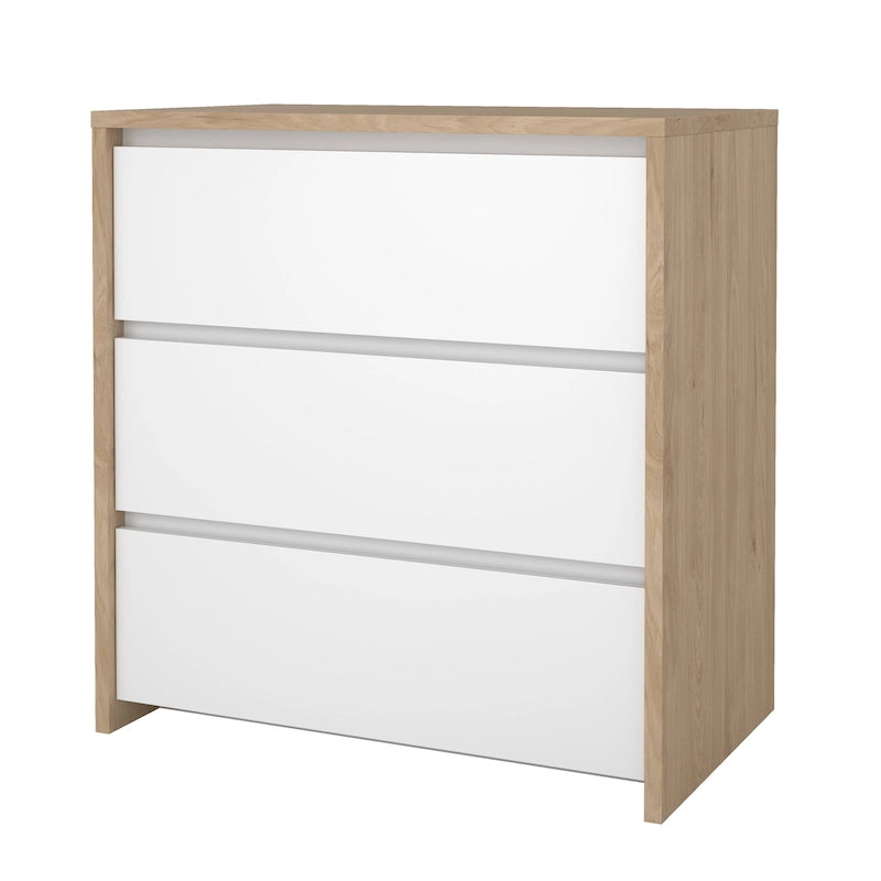 Cassettiera Porch & Den Next a 3 cassetti larga 79 cm