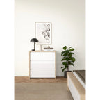 Cassettiera Porch & Den Next a 3 cassetti larga 79 cm