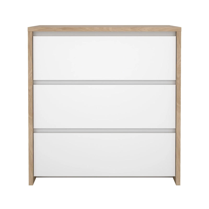 Cassettiera Porch & Den Next a 3 cassetti larga 79 cm