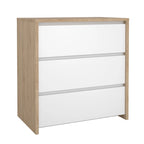 Cassettiera Porch & Den Next a 3 cassetti larga 79 cm