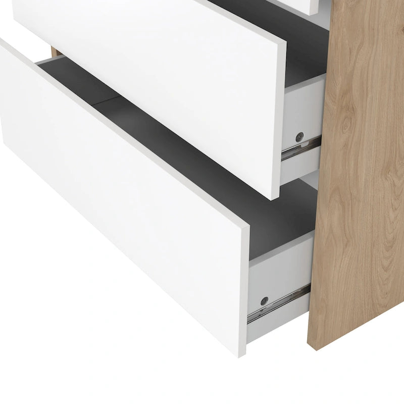 Cassettiera Porch & Den Next a 3 cassetti larga 79 cm