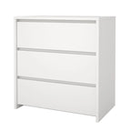 Cassettiera Porch & Den Next a 3 cassetti larga 79 cm