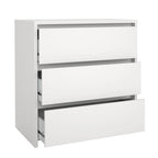 Cassettiera Porch & Den Next a 3 cassetti larga 79 cm