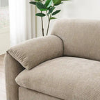 U-Shaped Sectional Sofa Indoor Chaise Lounge w/ USB & Type-C Charger