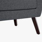 Set di 2 Poltrone Accent a Pozzetto - Rivestite in Poliestere