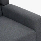 Set di 2 Poltrone Accent a Pozzetto - Rivestite in Poliestere