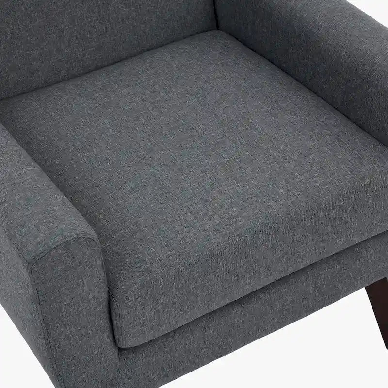 Set di 2 Poltrone Accent a Pozzetto - Rivestite in Poliestere