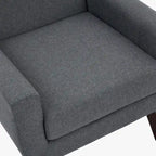 Set di 2 Poltrone Accent a Pozzetto - Rivestite in Poliestere