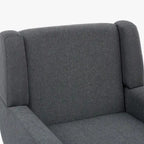 Set di 2 Poltrone Accent a Pozzetto - Rivestite in Poliestere