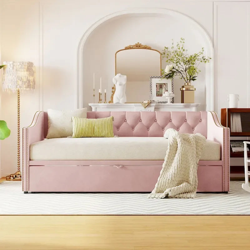 Letto a giorno moderno singolo con letto estraibile a scomparsa