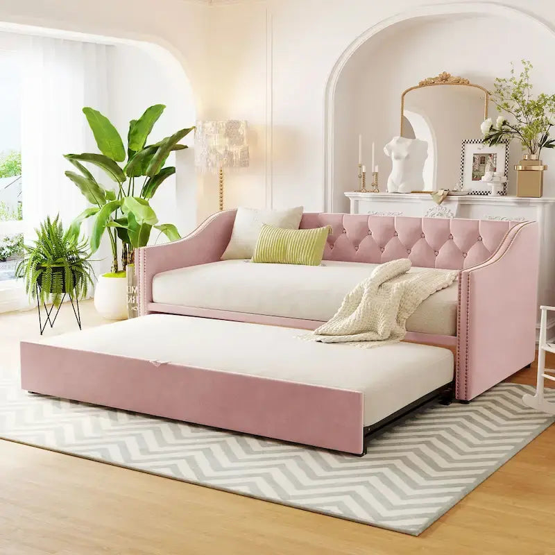 Letto a giorno moderno singolo con letto estraibile a scomparsa