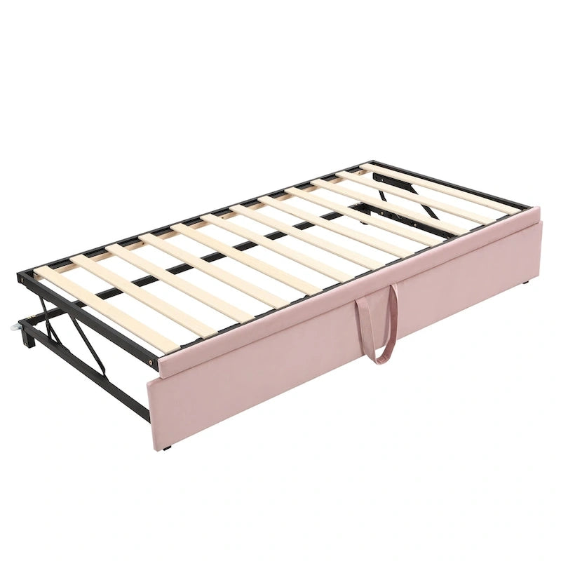 Letto a giorno moderno singolo con letto estraibile a scomparsa