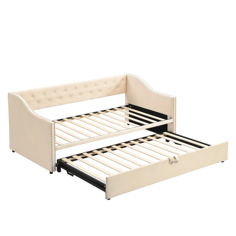 Letto a giorno moderno singolo con letto estraibile a scomparsa