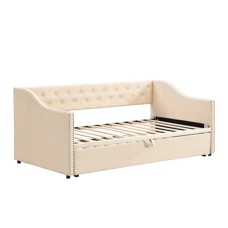 Letto a giorno moderno singolo con letto estraibile a scomparsa