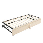 Letto a giorno moderno singolo con letto estraibile a scomparsa