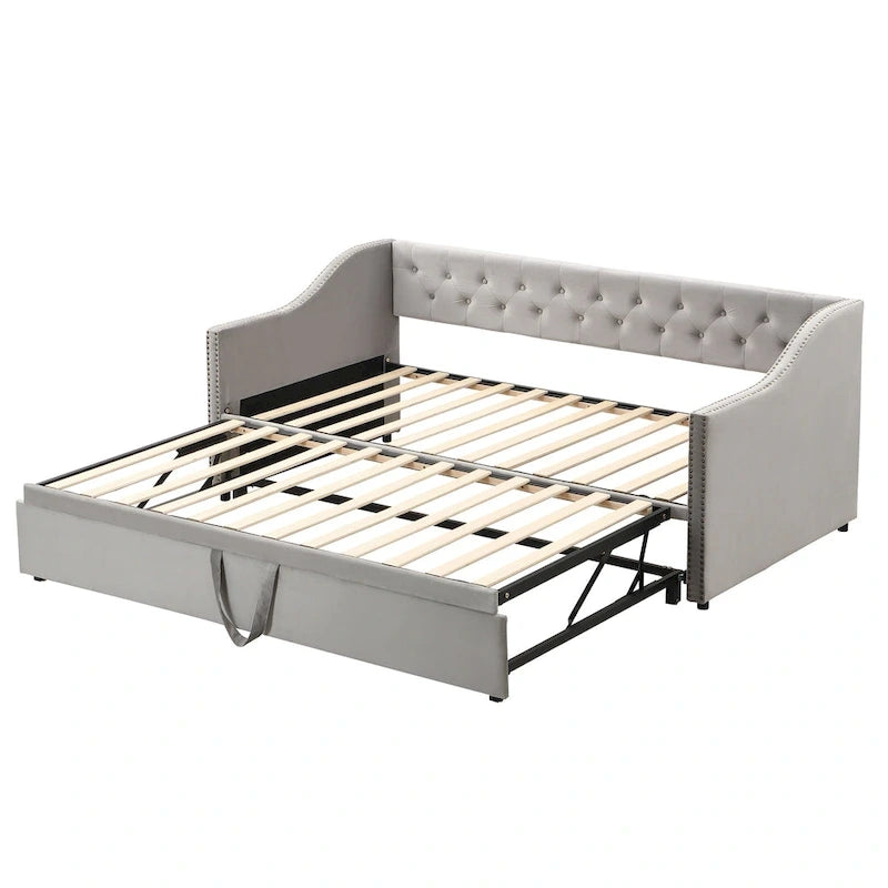 Letto a giorno moderno singolo con letto estraibile a scomparsa