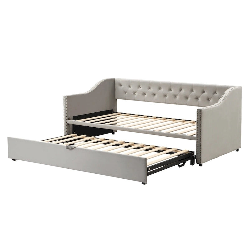 Letto a giorno moderno singolo con letto estraibile a scomparsa