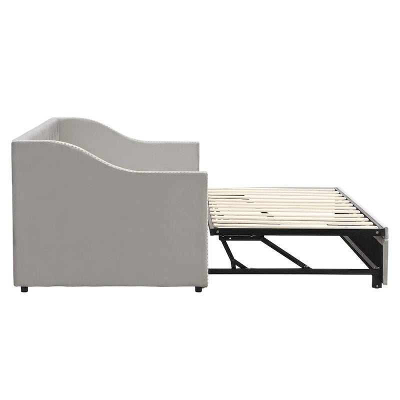 Letto a giorno moderno singolo con letto estraibile a scomparsa