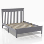 Furniture of America Amanda Letto a piattaforma in stile tradizionale a doghe a una piazza e mezza