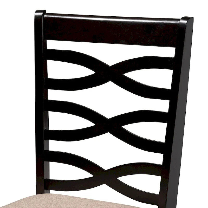 Set di 4 sedie da pranzo moderne e contemporanee