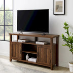 Mobile TV alto Middlebrook da 58 pollici con ante a scanalature