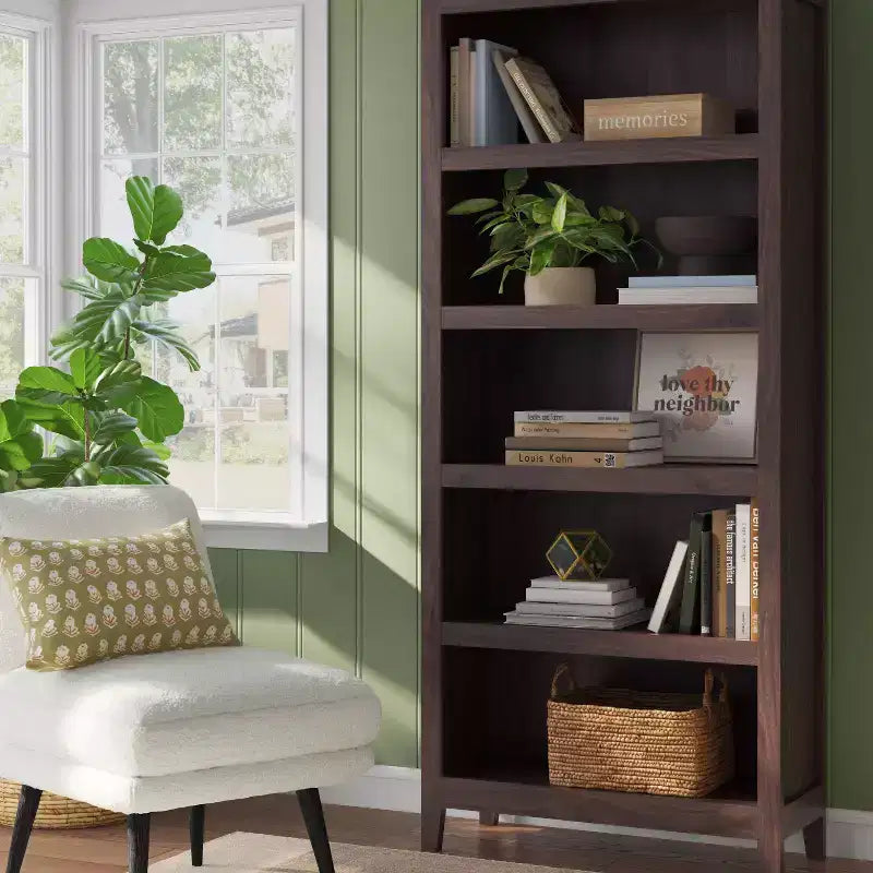 72 Carson 5 Shelf Bookcase - Threshold