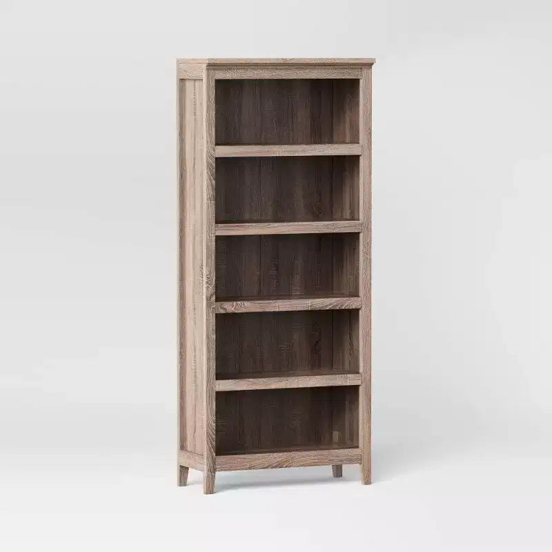 72 Carson 5 Shelf Bookcase - Threshold