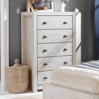 Grain Wood Furniture Montauk 5-drawer Solid Wood Chest