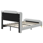 Letto moderno imbottito in pelle PU Uphou di Christopher Knight Home
