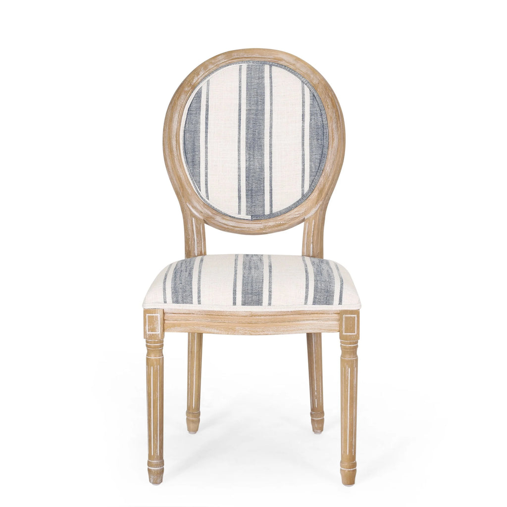 Sedie da pranzo in tessuto stile francese - NH419413