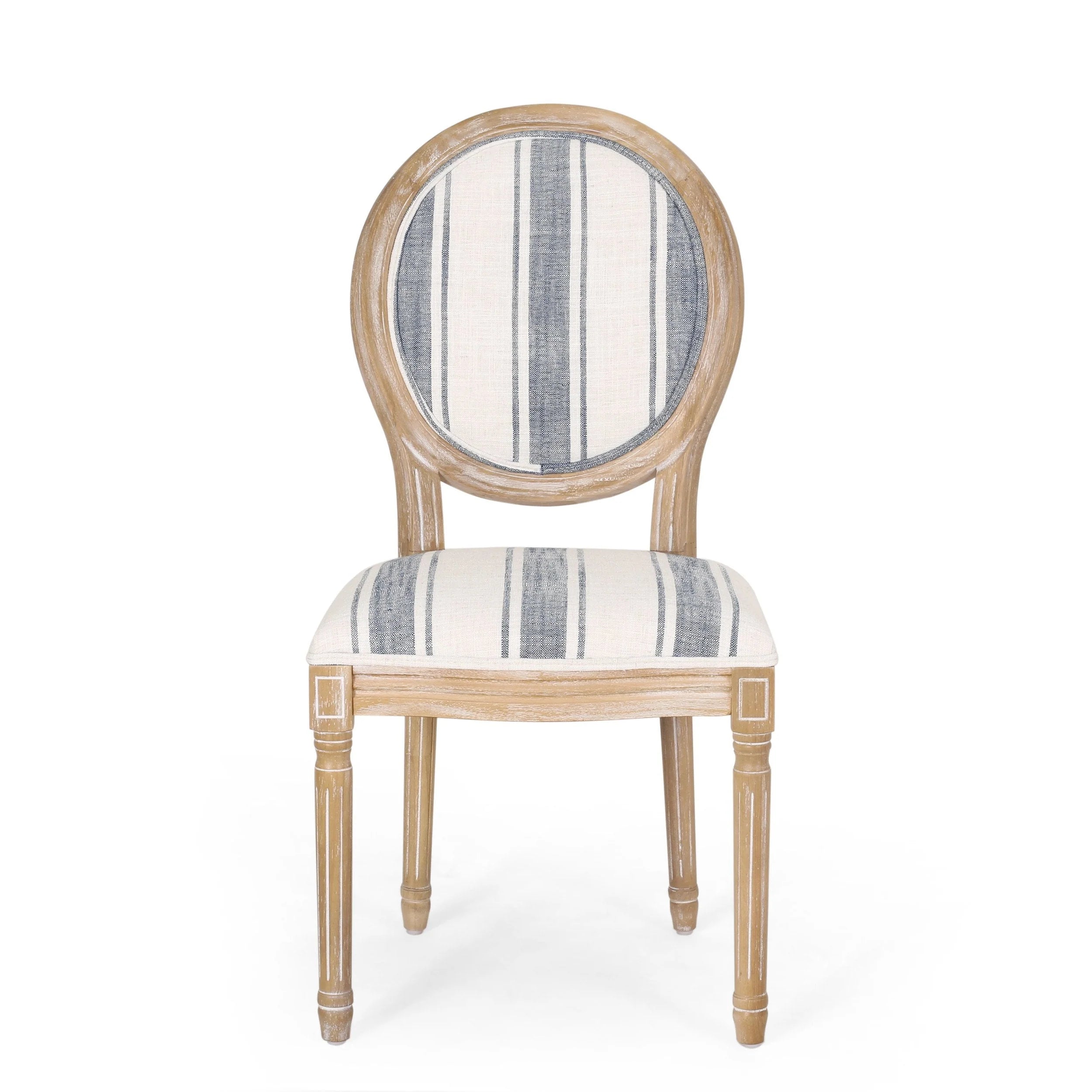 Sedie da pranzo in tessuto stile francese - NH419413
