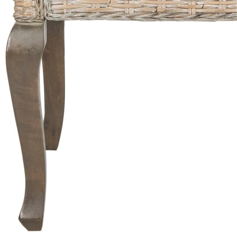SAFAVIEH Alearda Sedia da Pranzo Naturale (Set di 2) - 23 x 24.4 x 34 - 23Lx24Px34H