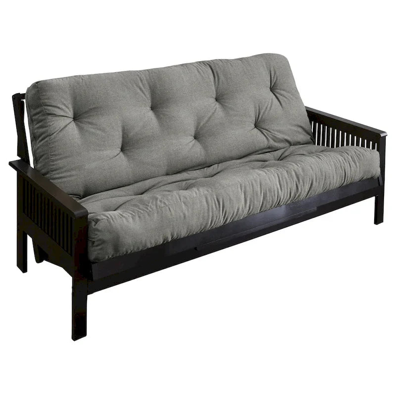 Materasso per futon TruPedic Full Granite Grey 12 pollici