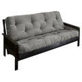 Materasso per futon TruPedic Full Granite Grey 12 pollici