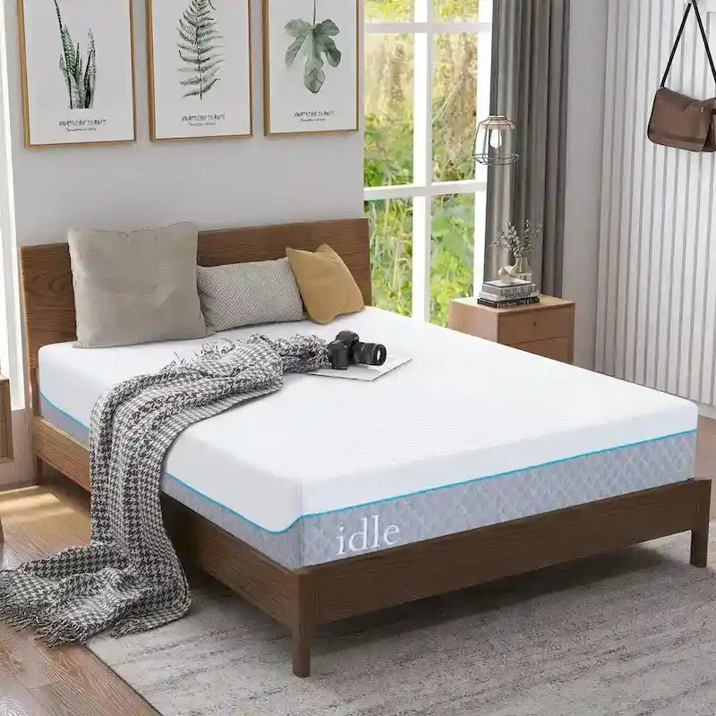Materasso 12 pollici in Gel Memory Foam, materasso rinfrescante a media rigidità in scatola, CertiPUR-US