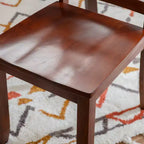 3pc Alberts Solid Wood Hidden Storage Folding Dining Set Rich Brown Espresso Finish - Linon