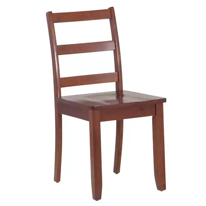 3pc Alberts Solid Wood Hidden Storage Folding Dining Set Rich Brown Espresso Finish - Linon