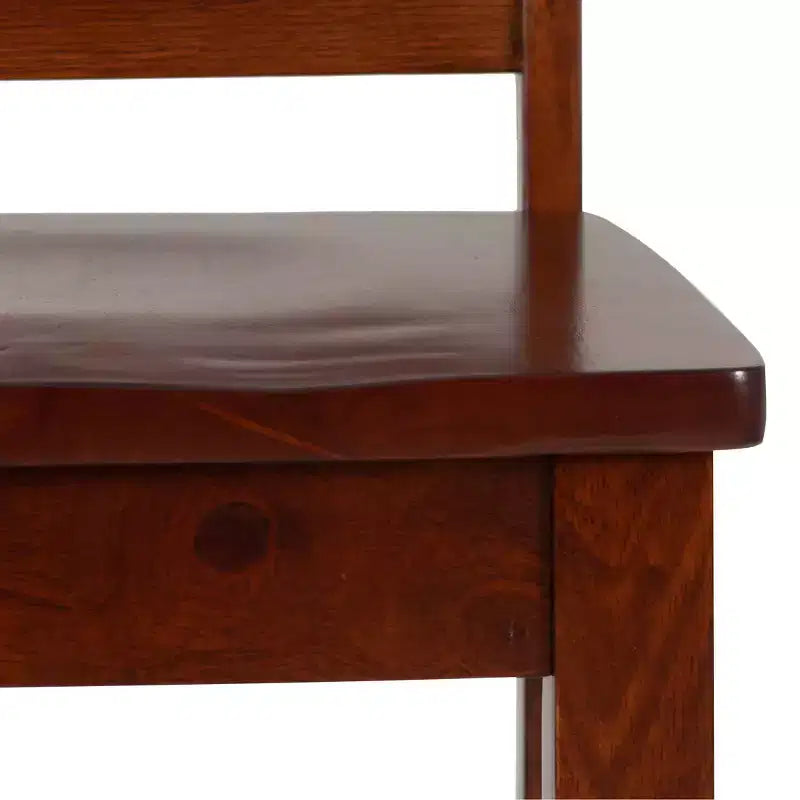 3pc Alberts Solid Wood Hidden Storage Folding Dining Set Rich Brown Espresso Finish - Linon