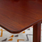 3pc Alberts Solid Wood Hidden Storage Folding Dining Set Rich Brown Espresso Finish - Linon