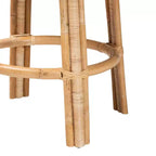 bali & pari Ayu Rattan Swivel Counter Stool Natural