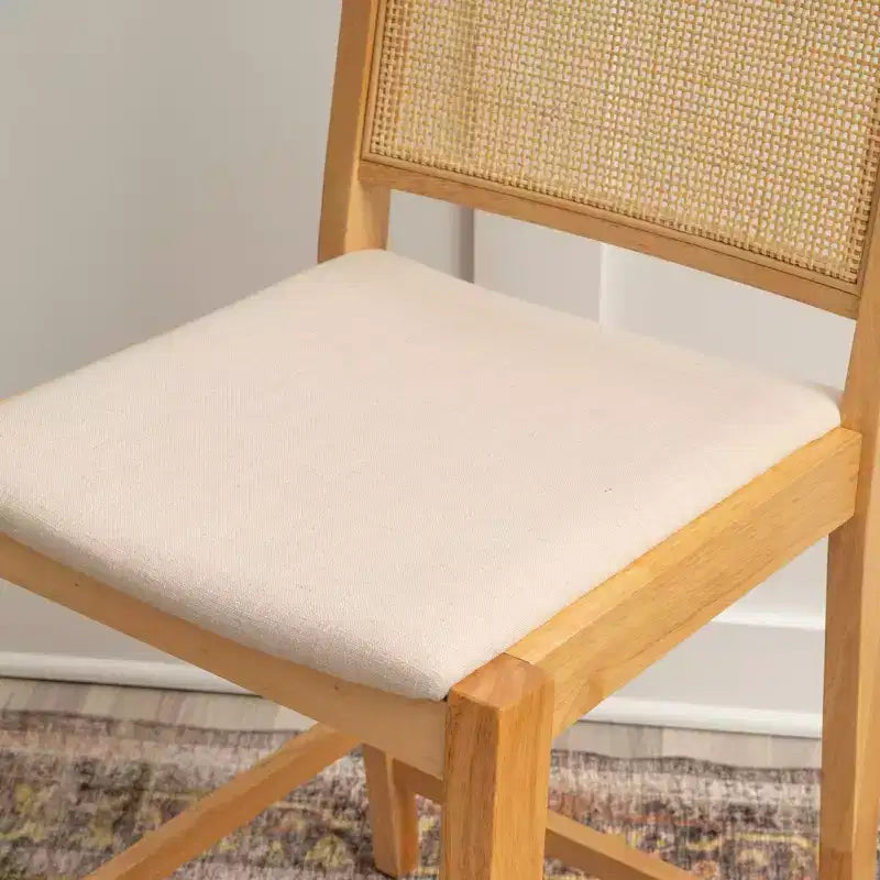Powell Set di 2 Sgabelli da Bar Altezza Bancone Bessie Cane Natural