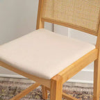 Powell Set di 2 Sgabelli da Bar Altezza Bancone Bessie Cane Natural