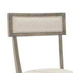 Set di 4 sedie da pranzo Crosley Alessia: schienale imbottito, gambe a spillo, rivestimento in poliestere