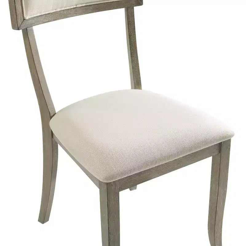 Set di 4 sedie da pranzo Crosley Alessia: schienale imbottito, gambe a spillo, rivestimento in poliestere
