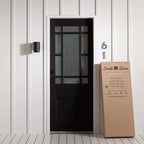 South Shore Set di 2 sedie da pranzo Hype in rattan nero: Imbottitura mid-century, gambe in metallo, seduta in velluto