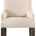 Stanford Parson Chair Set Cream - Picket House Furnishings: Upholstered High Back with Arms