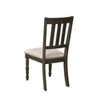 Brassex Set of 2 Claudia Dining Chairs Beige