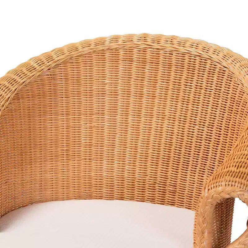 bali & pari Tamara Rattan Dining Chair Honey