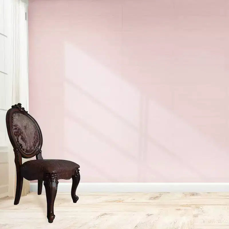 Versailles 21" Dining Chairs Cherry - Acme Furniture: Traditional Style, Button Tufted, Nailhead Trim