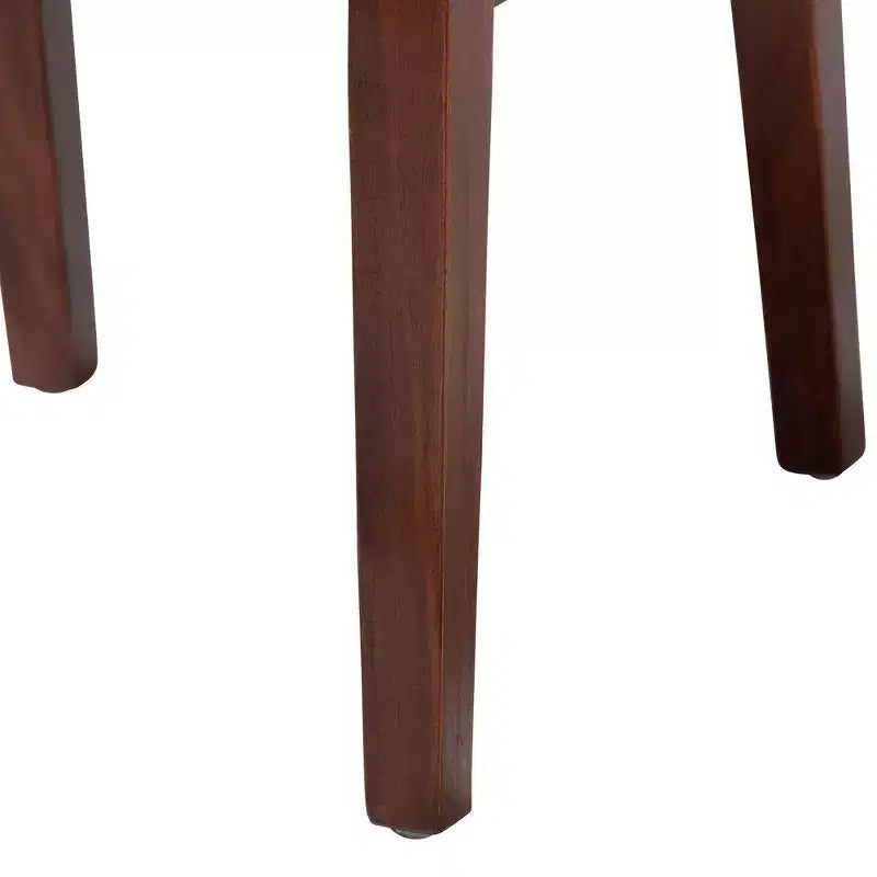 bali & pari Dameka Rattan and Wood Dining Chair Honey/White/Dark Brown